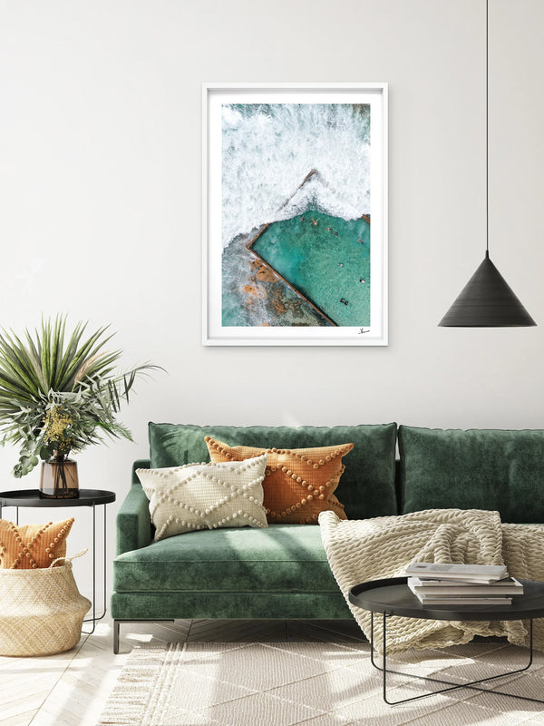Cronulla pool 02 (northern bath) - Wall Art Print