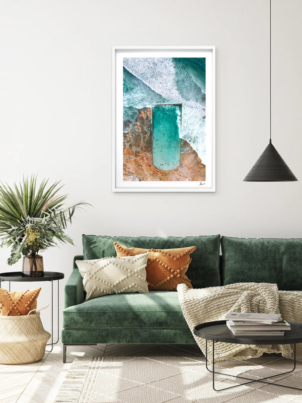 Cronulla pool 01 (northern bath) - Wall Art Print