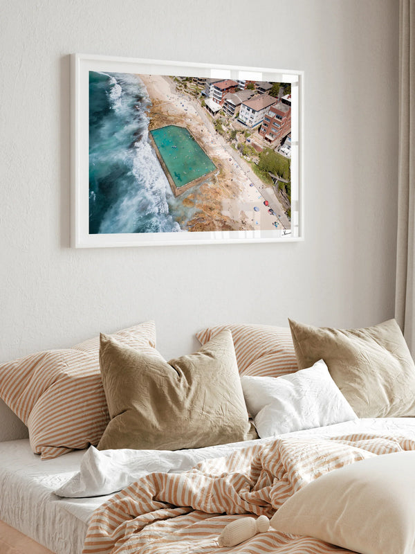 Cronulla pool 05 (southern bath) - Wall Art Print