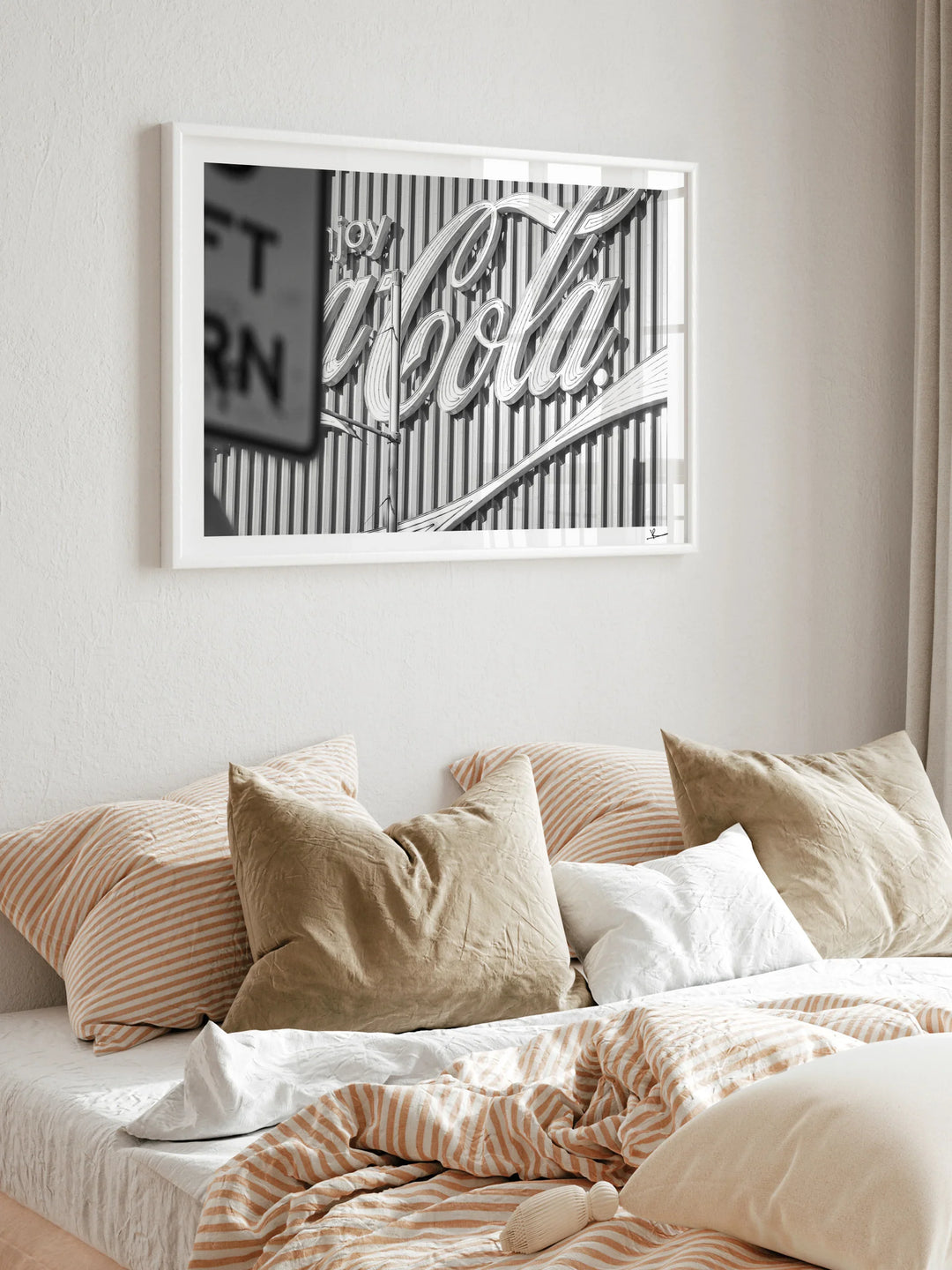 Coke Sign 02 - Wall Art Print