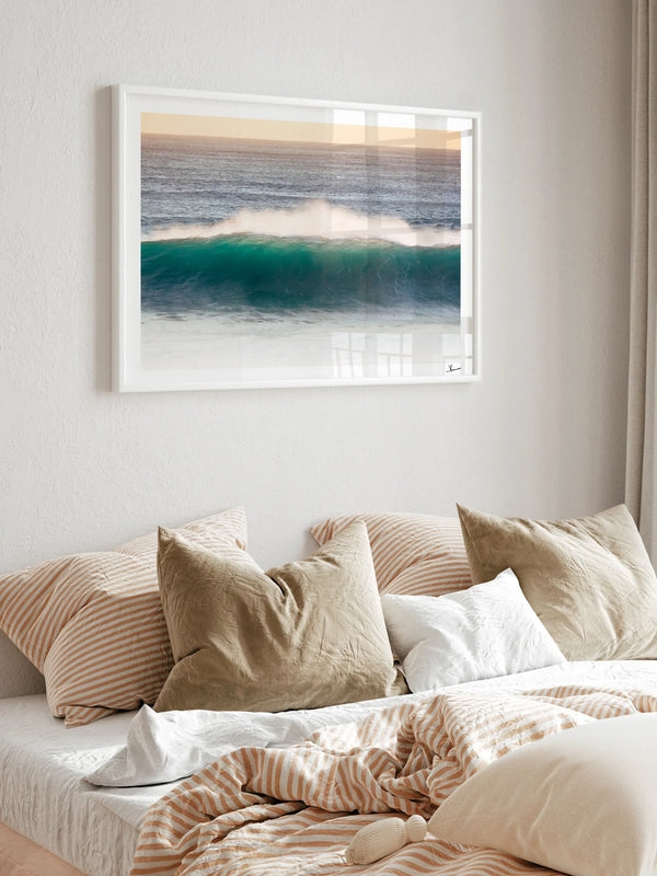 Morning Perfection – Ocean Wave Wall Art Print