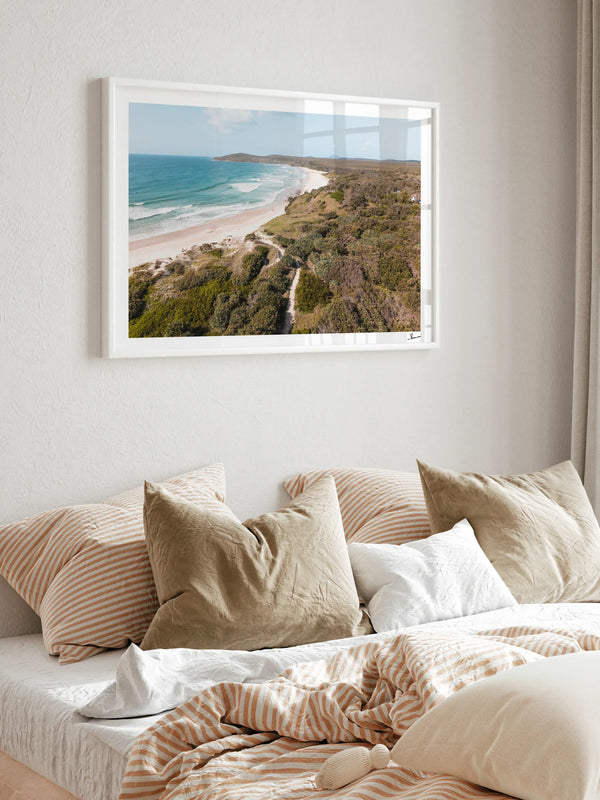 Angourie Back Beach 01 - Wall Art Print