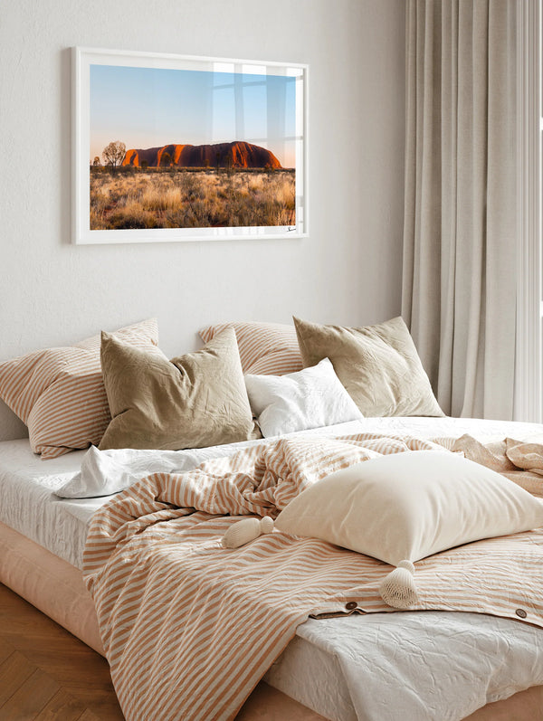 Uluru Sunrise 01 - Australian Wall Art Print