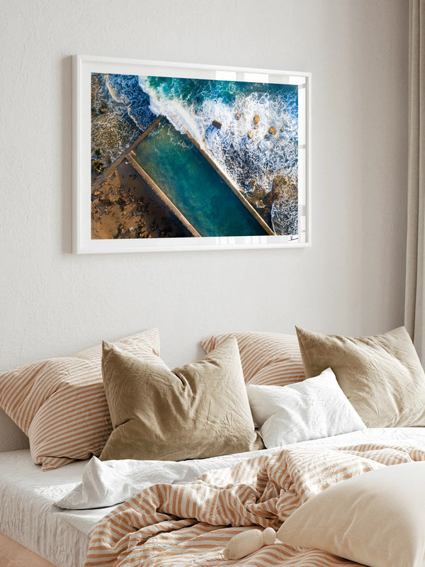 Newport Rockpool 01 - Wall Art Print