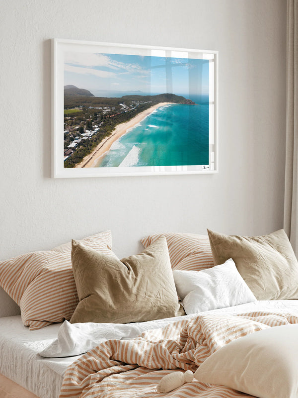 Boomerang Beach 02 - Wall Art Print