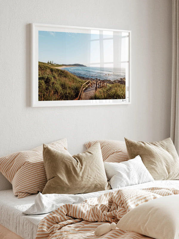 Boomerang Beach 01 - Wall Art Print