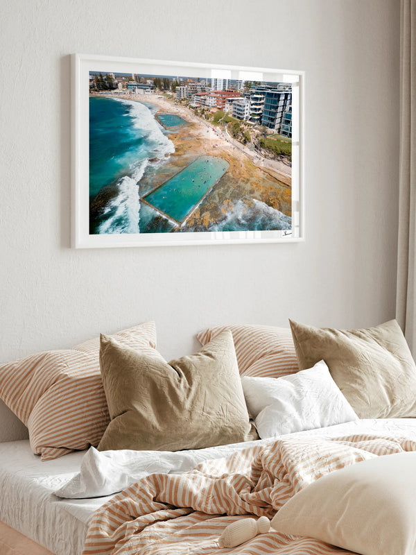 Cronulla pool 03 - Wall Art Print