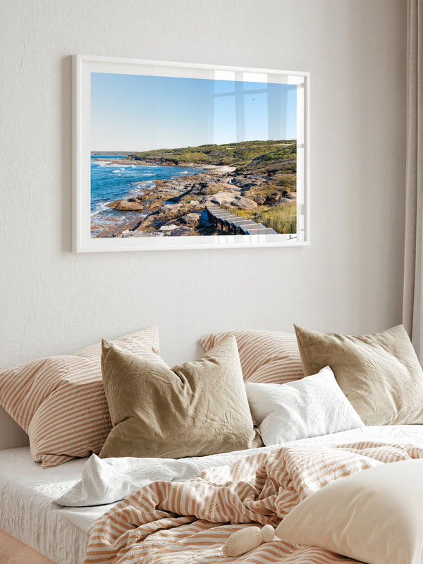Cruwee Cove Beach 01 - Wall Art Print