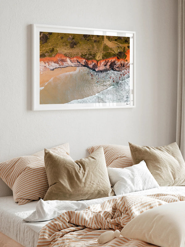 Red Cliff 03 - Wall Art Print