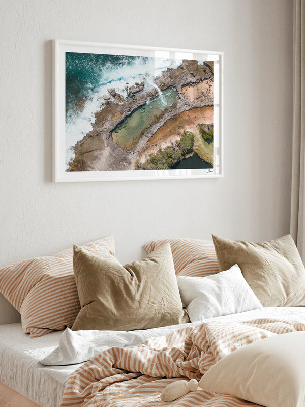 Angourie Rock Pool 02 - Wall Art Print