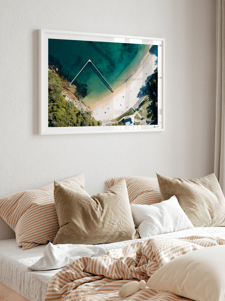 Little Manly Beach - Wall Art Print
