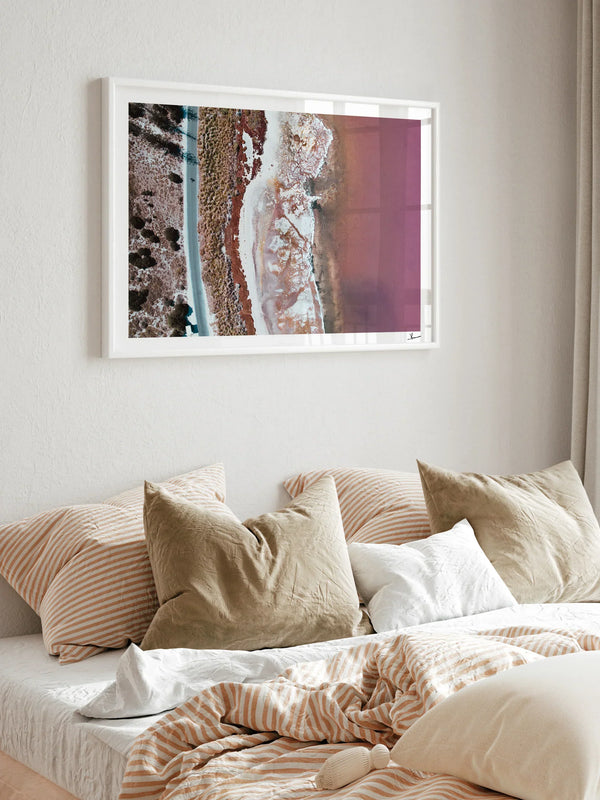 Salt Lake 01 - Wall Art Print