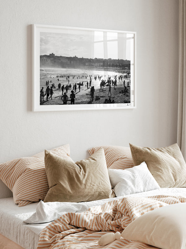 Bondi Beach 07 (B&W) - Wall Art Print