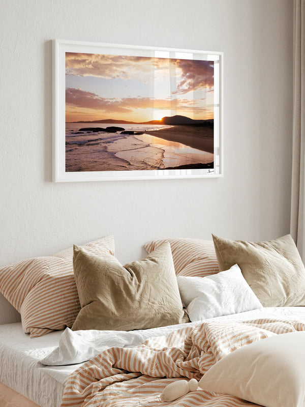 Trial Bay Front Beach Sunrise 01 (South West Rocks) - Wall Art Print