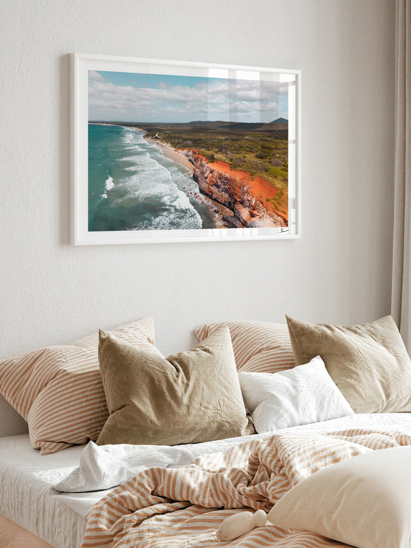 Red Cliff 01 - Wall Art Print