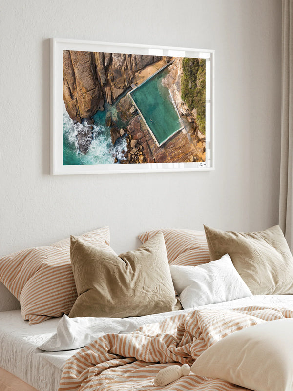 Whale Beach Rock Pool 02 - Northern Beaches Wall Art Print