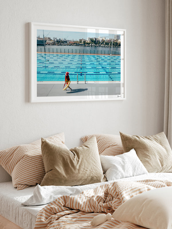 ABC pool 01 - Wall Art Print