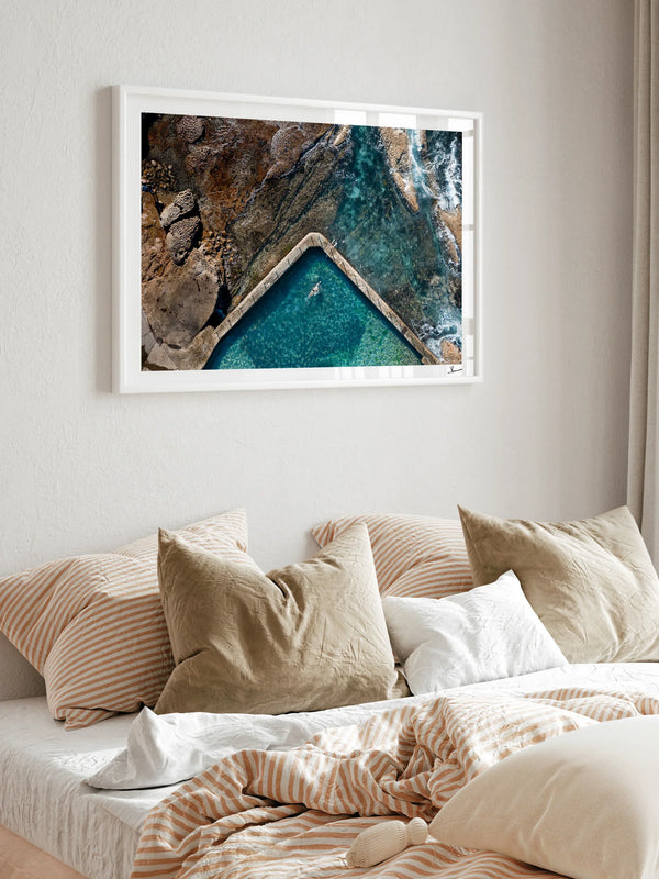 Malabar Rock Pool 02 - Wall Art Print