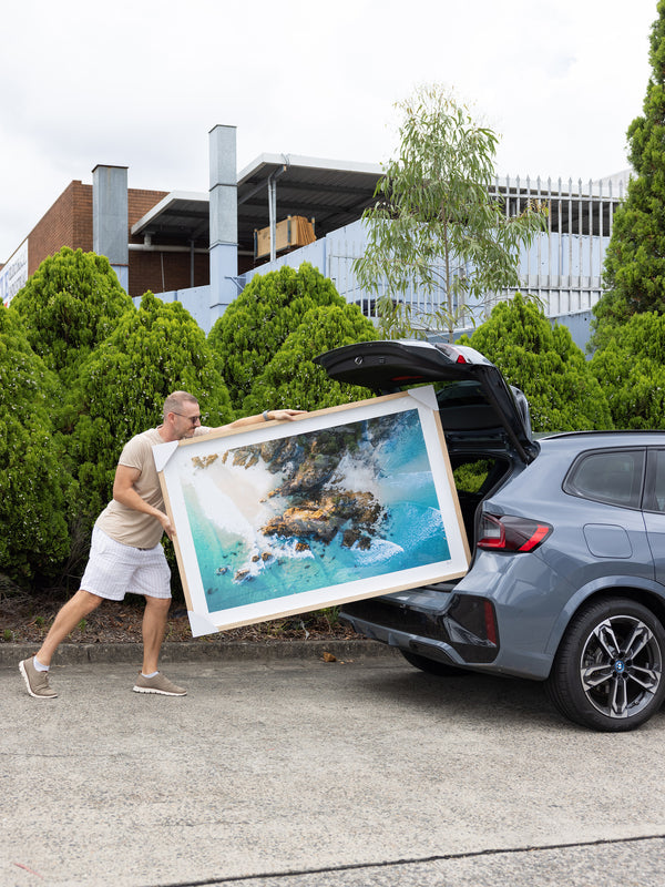 Studio Clearance - Byron Bay The Pass 01 - Epic (155x105cm) - ShadowBox Raw Wood