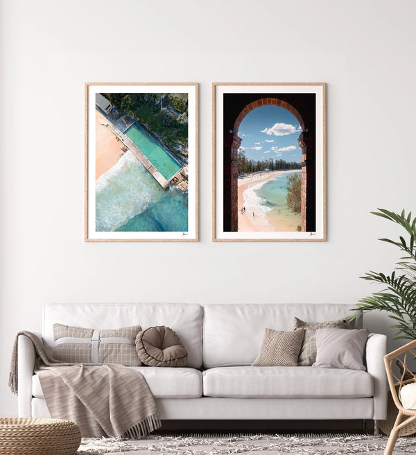Queenscliff Rock Pool 02 - Wall Art Print