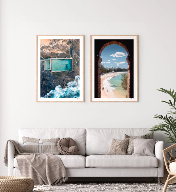 Mona Vale Rock Pool 02 - Wall Art Print
