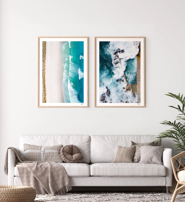 Cave Beach 01 - Wall Art Print
