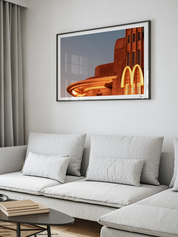 Art Deco Maccas 02 - Wall Art Print