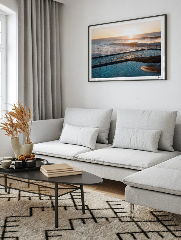 South Curl Curl Pool 02 - Wall Art Print