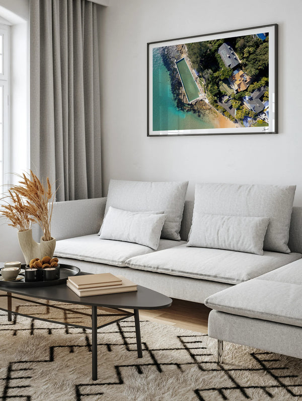 Palm Beach Rock Pool 01 - Wall Art Print