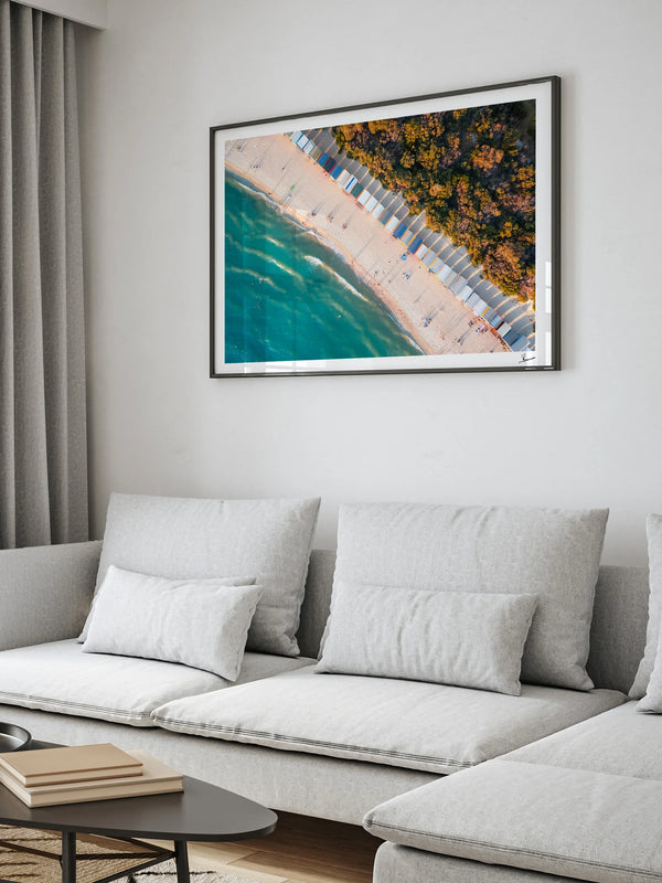 Brighton Bathing Boxes 03 - Wall Art Print