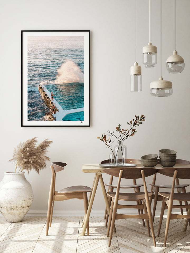 Bondi Icebergs Pool 09 - Bondi Beach Wall Art Print