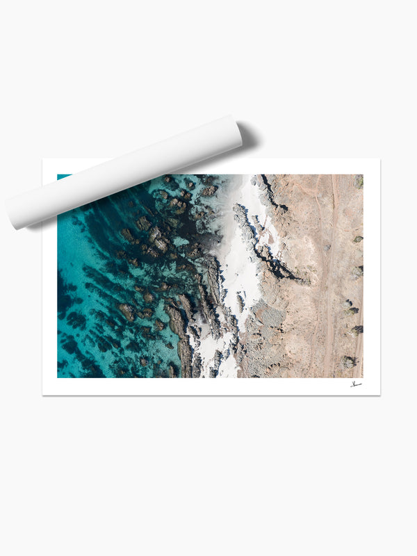 Coastal Texture 01 – South Australia Wall Art Print