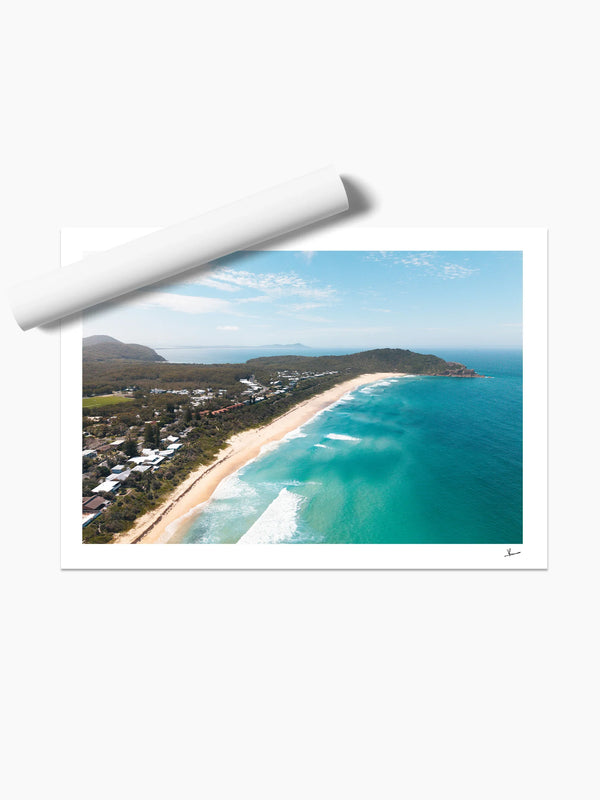 Boomerang Beach 02 - Wall Art Print