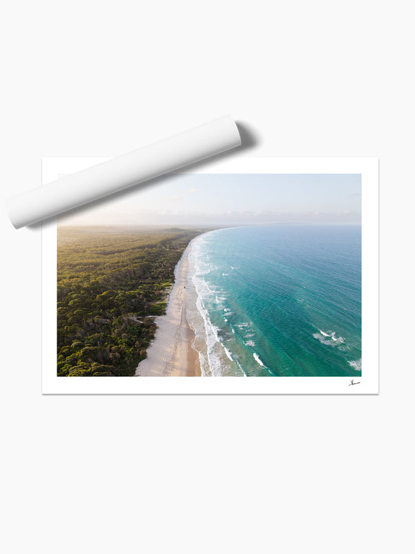 Noosa North Shore 01 – Sunshine Coast Wall Art Print