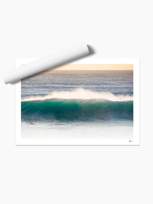 Morning Perfection – Ocean Wave Wall Art Print