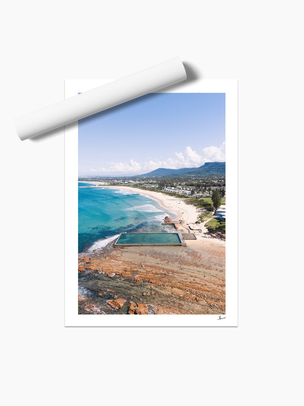 Bulli Rock Pool 01 - New South Wales — unframed wall art print · Australia Unseen