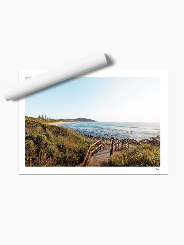 Boomerang Beach 01 - Wall Art Print