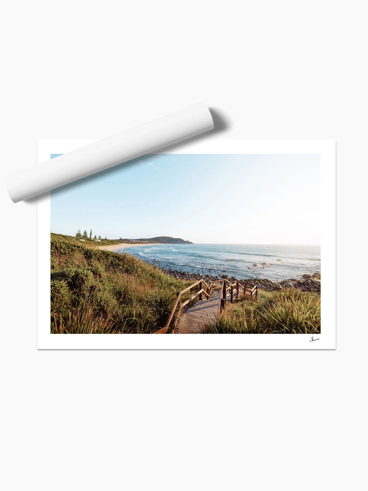 Boomerang Beach 01 - Wall Art Print