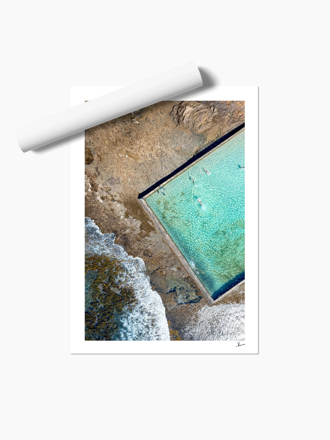 Cronulla - Shelly Beach Pool 02 - Wall Art Print