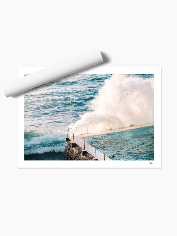 Bondi Icebergs Pool 08 - Wall Art Print