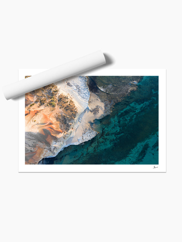 Ochre & Ocean – South Australia Wall Art Print