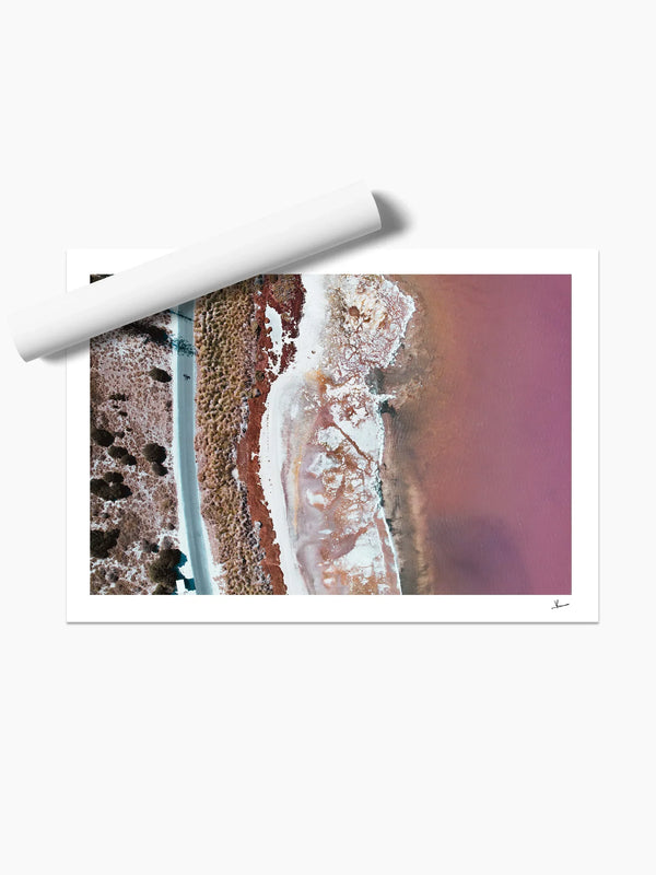Salt Lake 01 - Wall Art Print
