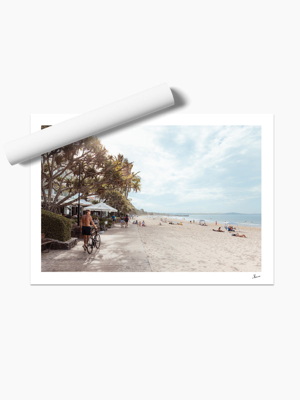 Noosa Main Beach 02 – Sunshine Coast Wall Art Print