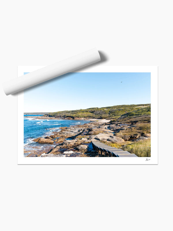 Cruwee Cove Beach 01 - Wall Art Print