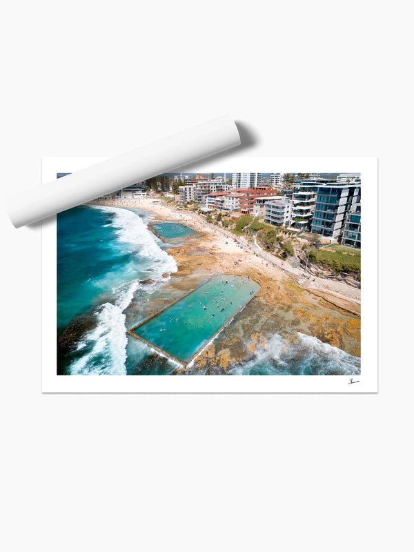 Cronulla pool 03 - Wall Art Print