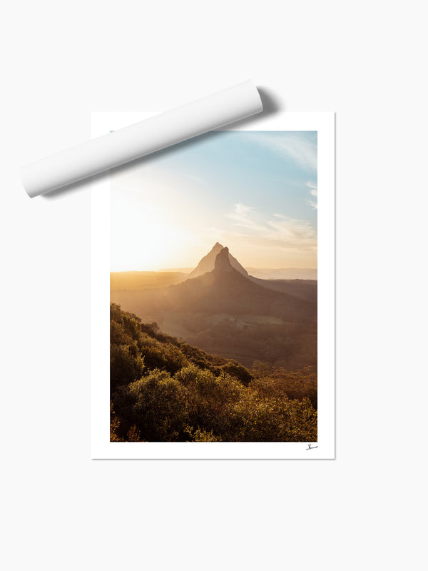 Glass House Mountains 03 - Wall Art Print