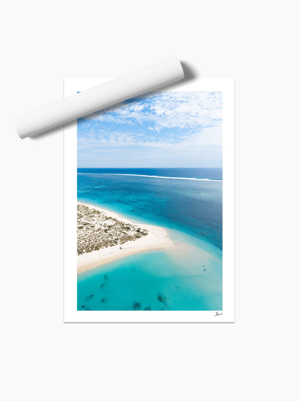 Turquoise Bay — unframed wall art print · Australia Unseen
