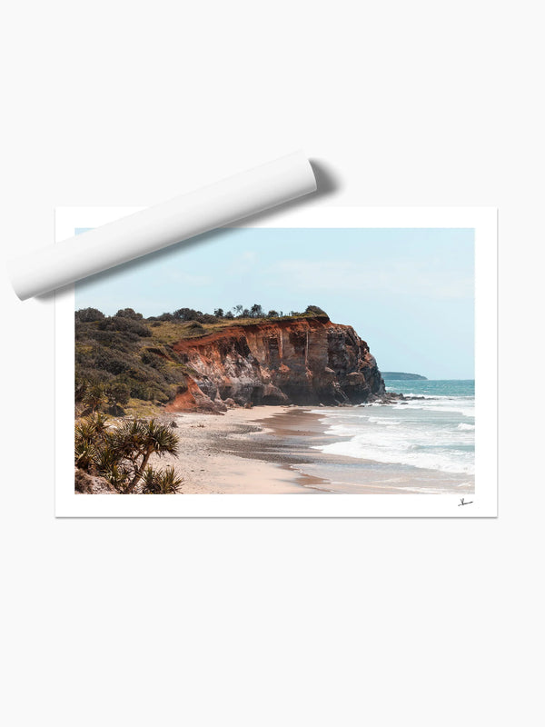 Red Cliff 02 - Wall Art Print