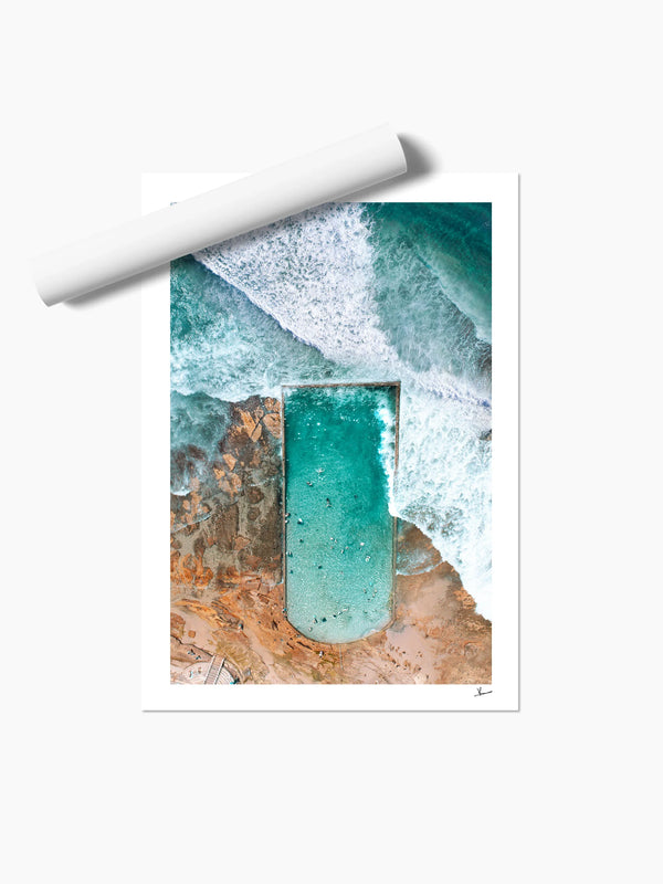 Cronulla pool 01 (northern bath) - Wall Art Print