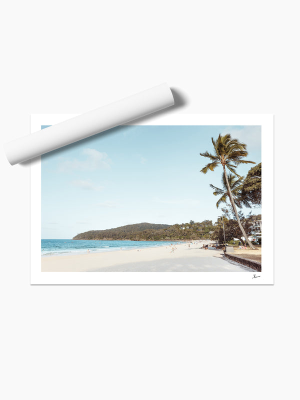 Noosa Main Beach 01 – Sunshine Coast Wall Art Print
